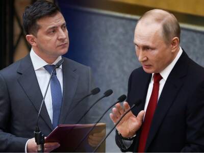«Это вынужденная мера» или «агрессия»? Что Путин и Зеленский говорят о военной операции на Украине