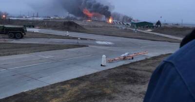 Взорвался аэродром на территории России: Воздушные силы Украины намекнули на причину