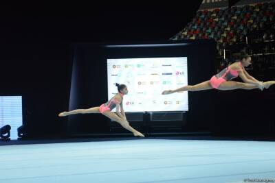 В столице Азербайджана стартовал заключительный день соревнований 27-го Первенства страны и Чемпионата Баку по акробатической гимнастике (ФОТО)