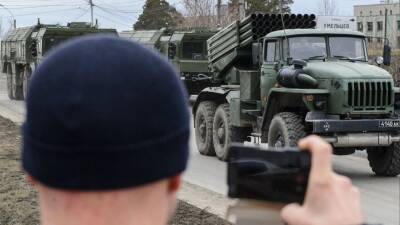 В украинских соцсетях выдают видео учений РФ за доказательство обстрела