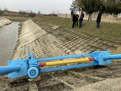 Глава Крыма оценил в две недели расчистку Северо-Крымского канала на Украине