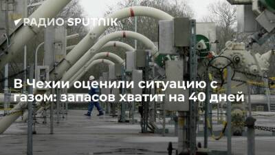 Чешское издание Lidovky: без новых поставок российского газа страна продержится 40 дней
