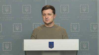 Зеленский назвал действия России в отношении Украины «началом войны против Европы»