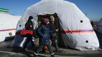 В Петербурге открыли центр сбора гумпомощи Российского Красного Креста для жителей Донбасса