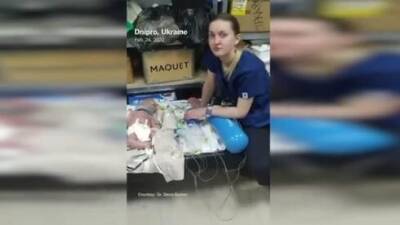 Новорожденных из реанимации в Украине пришлось спасать от обстрелов, разложив на полу