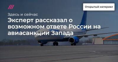 Эксперт рассказал о возможном ответе России на авиасанкции Запада