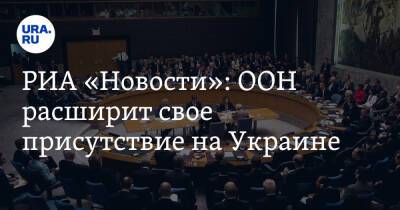 РИА «Новости»: ООН расширит свое присутствие на Украине