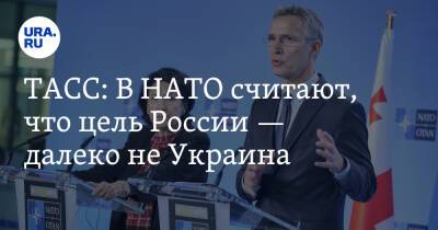 ТАСС: В НАТО считают, что цель России — далеко не Украина