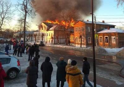 В Касимове сгорел памятник культуры регионального значения
