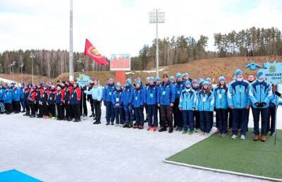 Александр Лукашенко приехал на республиканские соревнования среди юношей и молодежи по биатлону и лыжным гонкам