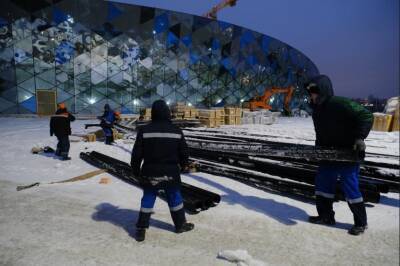 В Новосибирске на неделю раньше срока подали тепло на основную арену ЛДС