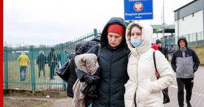 За сутки в Польшу въехали более 47 тысяч украинцев