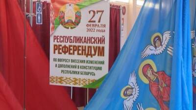 За четыре дня досрочного голосования явка на референдуме в Беларуси составила 34,28%