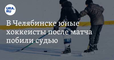 В Челябинске юные хоккеисты после матча побили судью
