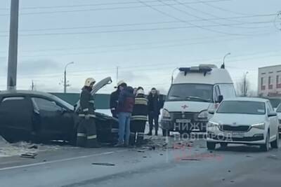 Три автомобиля столкнулись на Ржавской горе: пострадала женщина