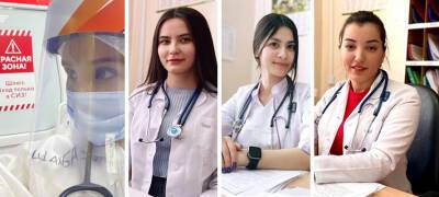 Эти четыре девчонки в числе первых прибыли в Карелию, чтобы помочь заболевшим жителями республики победить коронавирус