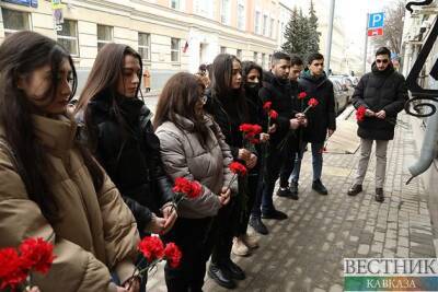 Московская акция памяти жертв Трагедии в Ходжалы (ФОТО/ВИДЕО)