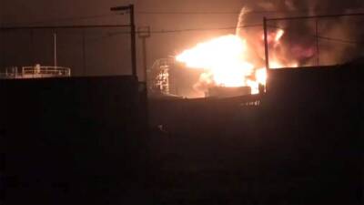 Взрыв на нефтебазе в ЛНР произошел в результате ракетного удара ВСУ