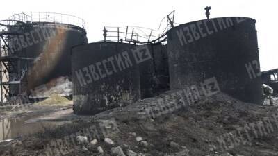 Криминалисты исследуют взорванную военными ВСУ нефтебазу в Ровеньках в ЛНР