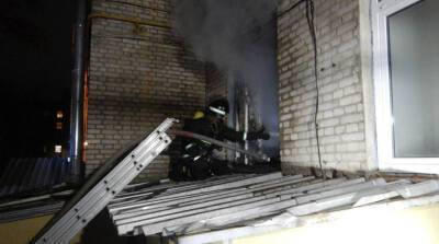 Работники МЧС спасли двух человек на пожаре в Могилеве