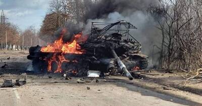 Ночные бои в Николаеве: уничтожены три танка, самоходка оставлена