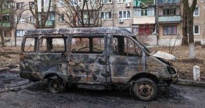 Российских журналистов обстреляли из РСЗО украинских войск в Донбассе