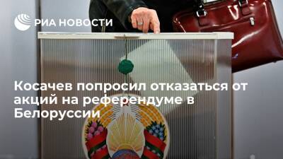 Наблюдатели от России просят отказаться от участия в акциях на референдуме в Белоруссии