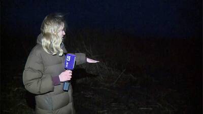 Журналист «Известий» показала место падения снаряда в Ростовской области