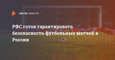 РФС готов гарантировать безопасность футбольных матчей в России