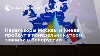 Политолог Воскресенский: переговоры Москвы и Киева пройдут в понедельник утром