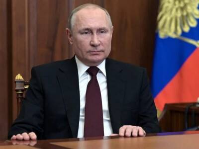 Австралия ввела санкции против Владимира Путина
