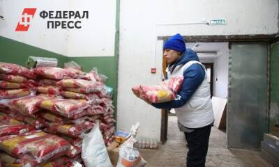 Десятки тонн гуманитарной помощи для беженцев из Донбасса собрали в Красноярском крае