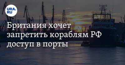 Британия хочет запретить кораблям РФ доступ в порты