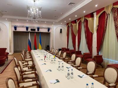Появилось фото зала для проведения российско-украинских переговоров в Беларуси