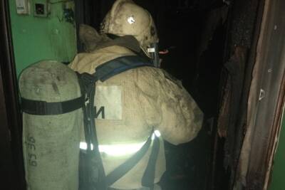 В результате пожара в Киреевске есть 1 пострадавший