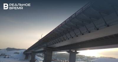 В Татарстане работы по усилению пролета моста через Свиягу на трассе М-7 выполнены на 30%
