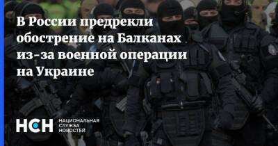 В России предрекли обострение на Балканах из-за военной операции на Украине