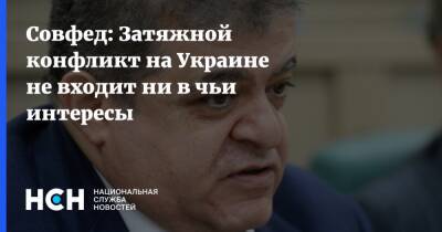 Совфед: Затяжной конфликт на Украине не входит ни в чьи интересы