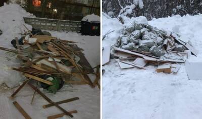 В Карелии запретили вывозить строительный мусор на свалку: теперь его выбрасывают в лесу