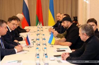 Завершился первый раунд украинско-российских переговоров