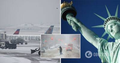 Зимний шторм в США – отменили сотни рейсов, закрыли школы – все подробности