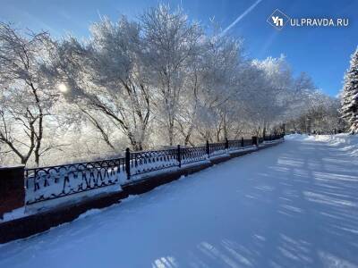 В Ульяновской области прогнозируют снежные заносы и плюс за окном