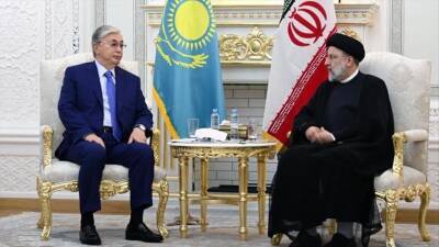 Раиси провел телефонный разговор с президентом Казахстана
