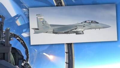 ВВС США впервые испытали истребитель F-15EX Eagle II запуском ракеты
