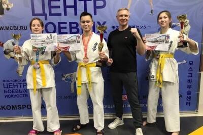 Сразу три награды завоевали новгородцы на всероссийском турнире по киокусинкай