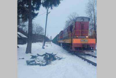В Суземском районе Брянщины водитель погиб под поездом