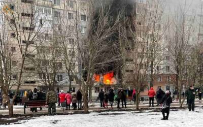 В результате взрыва газа в 9-этажном доме в Кропивницком погиб 1 человек, среди пострадавших есть дети
