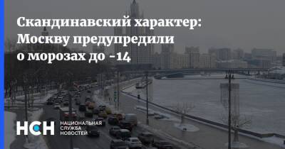 Скандинавский характер: Москву предупредили о морозах до -14