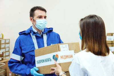 Нефтяники обеспечили больницу Ноябрьска эффективными лекарствами против COVID-19