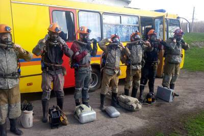 Пожар на шахте в Торезе обошелся без жертв